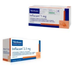 Virbac Inflacam Chewable Inflammation And Pain Relief For Dogs X 100 Tablets
