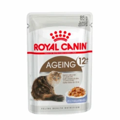Royal Canin Ageing 12+ Senior In Jelly Wet Cat Food For Cats 12 X 85g