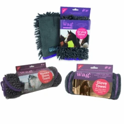 Henry Wag Equine Horse Grooming Towel Cleaning Glove Accessories