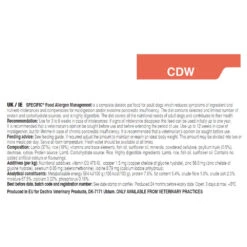 Dechra SPECIFIC™ Food Allergen Management Wet Dog Food 6 X 300g -Pet Supply Store 0xew01g2ila