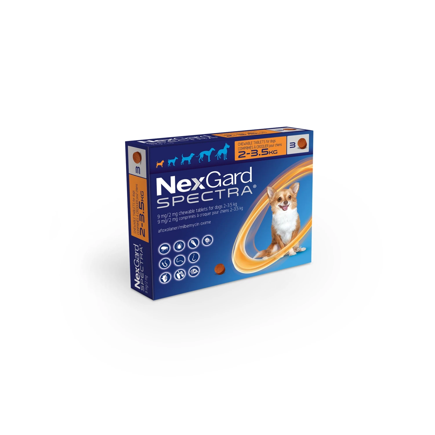 Boehringer Ingelheim Nexgard Spectra Tablets For Dogs 3 Tablets 2 Boehringer Ingelheim Nexgard Spectra Tablets For Dogs 3 Tablets - Image 2