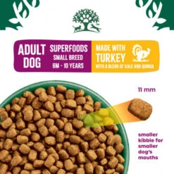 James Wellbeloved Turkey Kale & Quinoa Small Breed Dog Superfood 1.5kg -Pet Supply Store 1f3pbqm24hq
