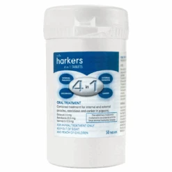 Harkers 4 In 1 Tablets Oral Treatment For Parasites, Coccidiosis And Canker In Pigeons