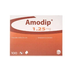 CEVA Amodip 1.25mg Tablets For Cats - 100 Tablets