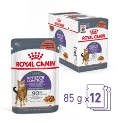 Royal Canin Appetite Control Care In Gravy Adult Wet Cat Food 12 X 85g -Pet Supply Store 2dhy2cfrj3j