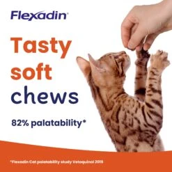 Vetoquinol Flexadin Joint Care For Cats, 60 Chews 9 Vetoquinol Flexadin Joint Care For Cats, 60 Chews -Pet Supply Store 2dkc13brrm0