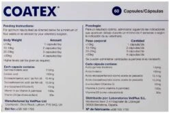 Coatex Capsules For Cats & Dogs -Pet Supply Store 2uws2unnbgs