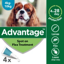 Advantage Spot On Flea Treatment -Pet Supply Store 31np4cguunz