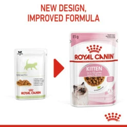 Royal Canin Wet Cat Food Kitten Instinctive Pouch In Gravy 12 X 85g -Pet Supply Store 3mspenwow0y