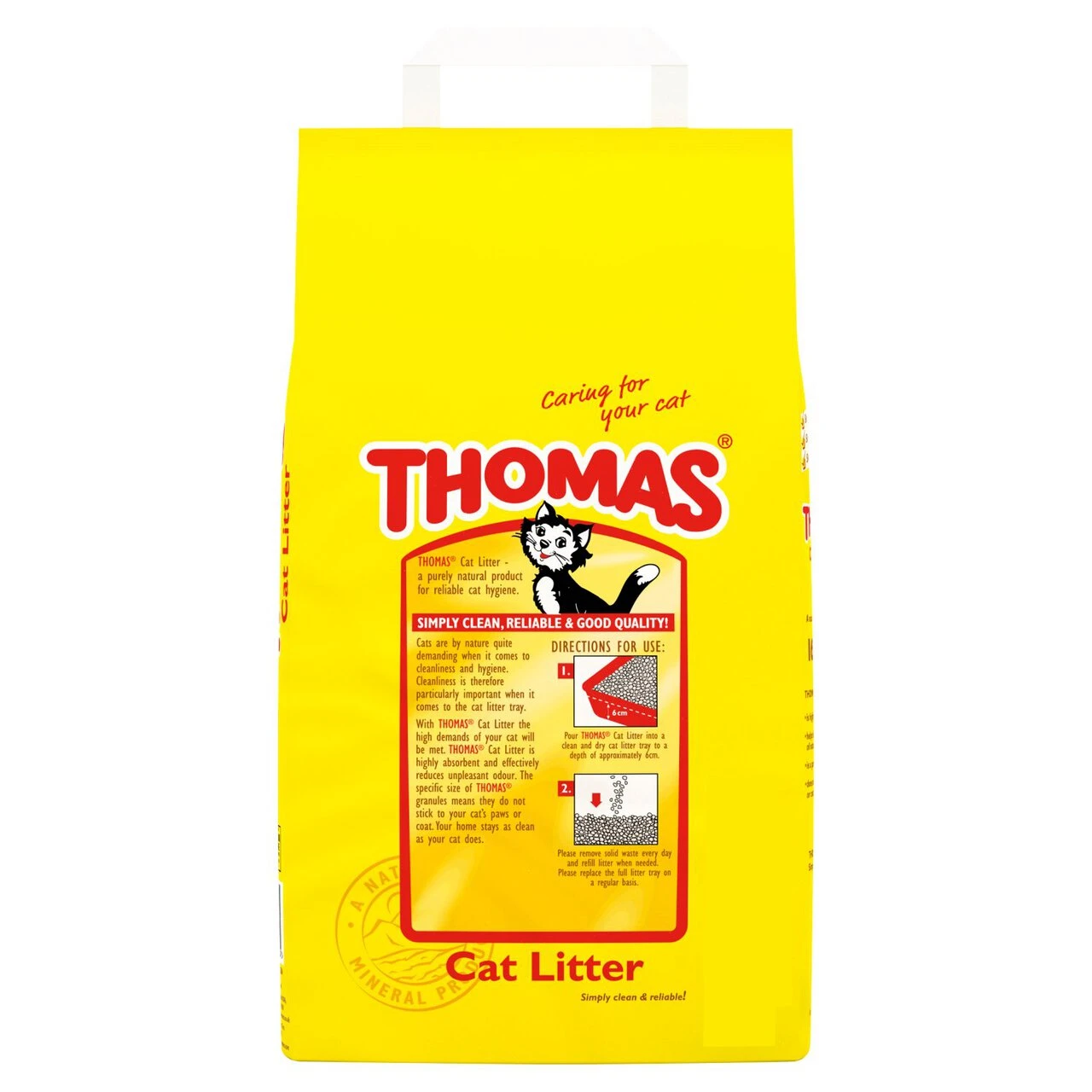 Thomas Absorbent Cat Litter 16 Litre 3 Thomas Absorbent Cat Litter 16 Litre - Image 3