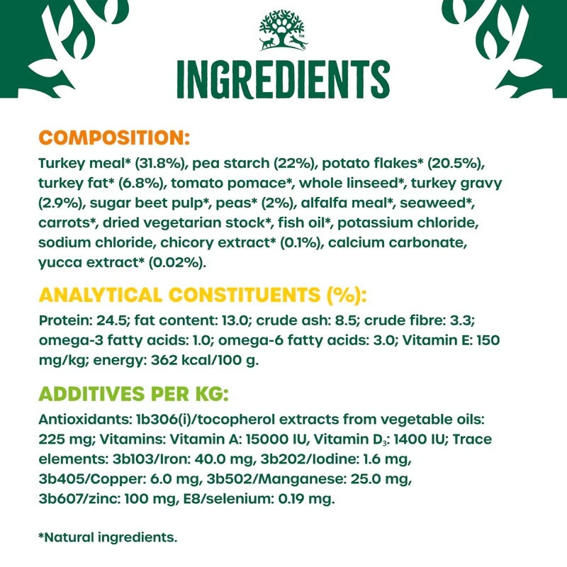 James Wellbeloved Adult Small Breed Dog Food Grain Free Turkey & Veg 4 James Wellbeloved Adult Small Breed Dog Food Grain Free Turkey & Veg - Image 4