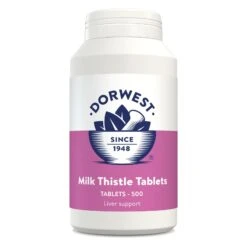 Dorwest Herbs Milk Thistle Tablets Liver Supplement -Pet Supply Store 3zqyn5jqnwk