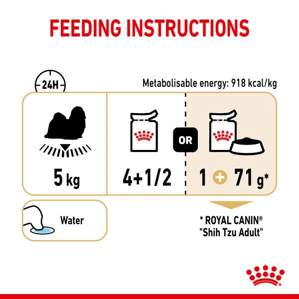 Royal Canin Wet Dog Food Specifically For Adult Shih Tzu 12x85g 3 Royal Canin Wet Dog Food Specifically For Adult Shih Tzu 12x85g - Image 3