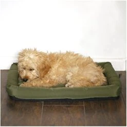 Rosewood Green Water Resistant Crate Mattress -Pet Supply Store 5ngryhyiynh