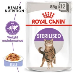 Royal Canin Sterilised Adult In Jelly Wet Cat Food For Cats 12 X 85g -Pet Supply Store 5smn0mkuhuc