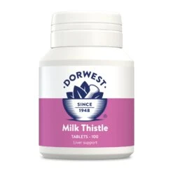 Dorwest Herbs Milk Thistle Tablets Liver Supplement -Pet Supply Store adorffwiohs