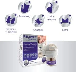 Feliway Optimum Diffuser & Refill Packs For Cats 48ml -Pet Supply Store ah3ves54yy1
