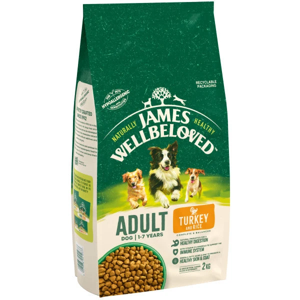 James Wellbeloved Adult Dog Food Turkey And Rice 2 James Wellbeloved Adult Dog Food Turkey And Rice - Image 2