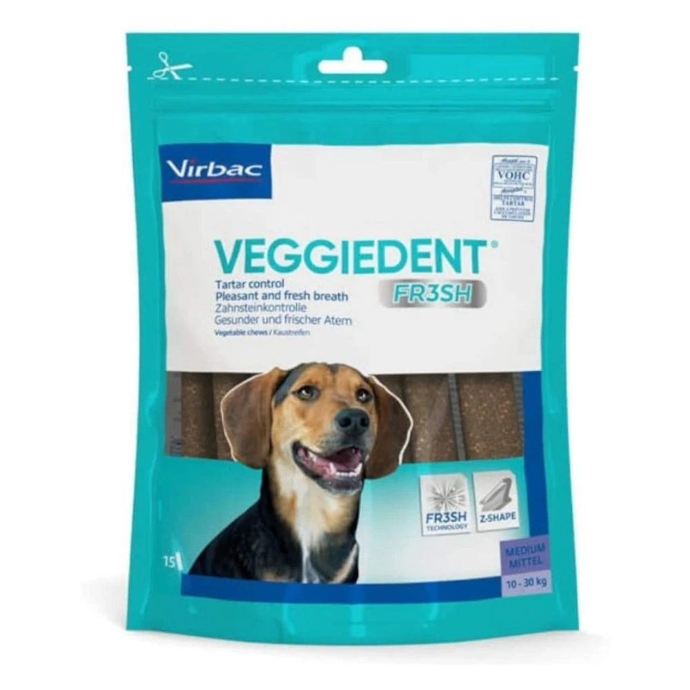Virbac Veggiedent Fresh Dog Dental Chews 3 Virbac Veggiedent Fresh Dog Dental Chews - Image 3