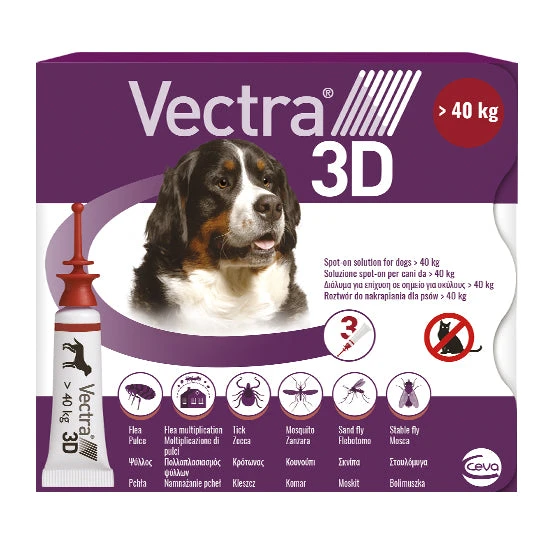 CEVA Vectra 3D Flea Spot-On For Dogs 6 CEVA Vectra 3D Flea Spot-On For Dogs - Image 6