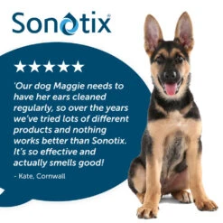 Vetoquinol Sonotix Triple Action Ear Cleaner For Dogs And Cats, 120ml Bottle -Pet Supply Store cahpyjdhqbb