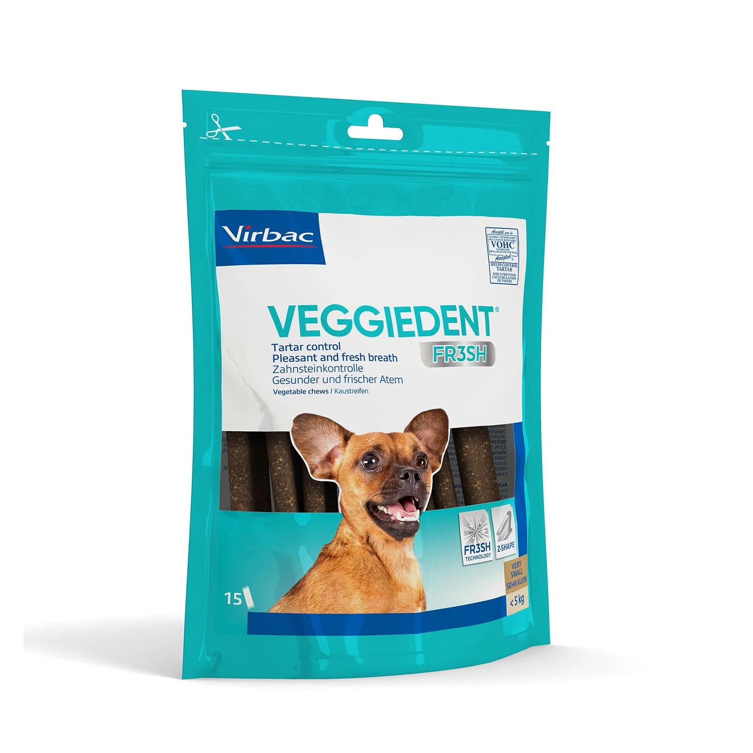 Virbac Veggiedent Fresh Dog Dental Chews 6 Virbac Veggiedent Fresh Dog Dental Chews - Image 6