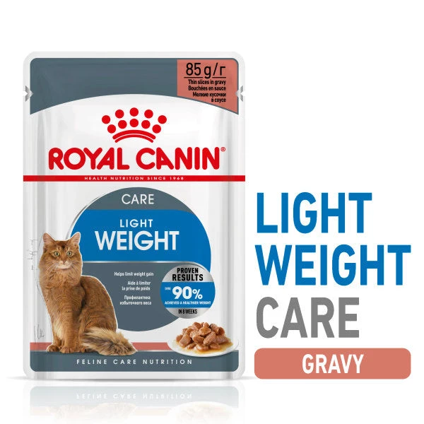 Royal Canin Light Weight Care In Gravy Adult Wet Cat Food For Cats 48 X 85g 4 Royal Canin Light Weight Care In Gravy Adult Wet Cat Food For Cats 48 X 85g - Image 4
