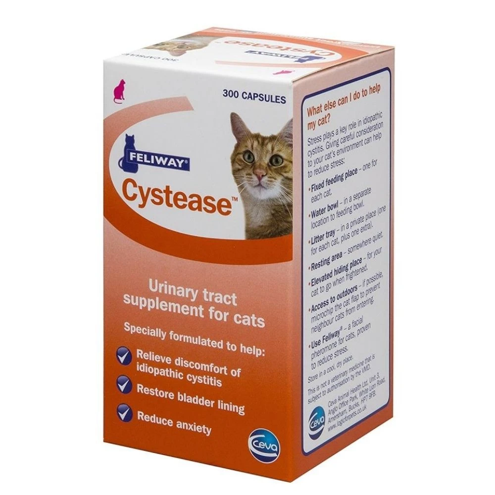 Feliway Cystease Advanced Urinary Tract Support For Cats 1 Feliway Cystease Advanced Urinary Tract Support For Cats