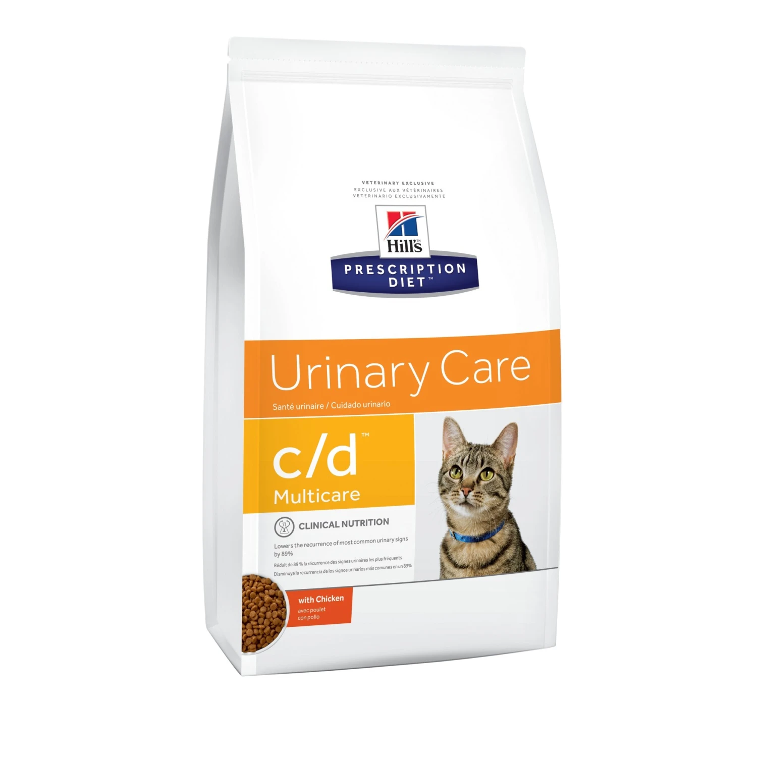 Hill's C/D Feline Multicare Chicken Cat Food 1.5kg 1 Hill's C/D Feline Multicare Chicken Cat Food 1.5kg