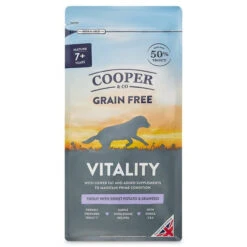Cooper & Co Vitality Dried Senior Dog Food Trout With Sweet Potato And Seaweed -Pet Supply Store eql5phbobkw