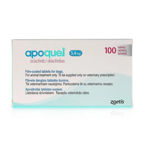 ZOETIS Apoquel Dermatitis Film-Coated Tablets For Dogs - 100 Tablets 2 ZOETIS Apoquel Dermatitis Film-Coated Tablets For Dogs - 100 Tablets - Image 2