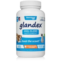 Glandex Vegan Salmon Flavoured Powder Dog & Cat Anal Gland Supplement 14 Glandex Vegan Salmon Flavoured Powder Dog & Cat Anal Gland Supplement -Pet Supply Store fsuy3zqj0qx