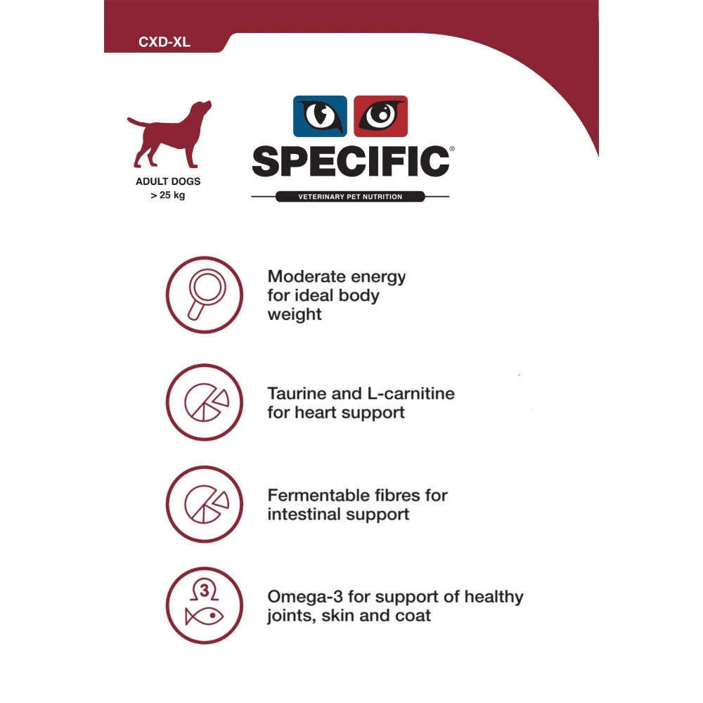 Dechra SPECIFIC™ CXD-XL Adult Large Breed Dry Dog Food 7 Dechra SPECIFIC™ CXD-XL Adult Large Breed Dry Dog Food - Image 7