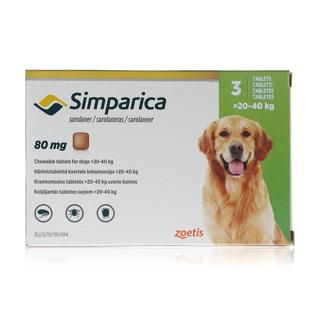 ZOETIS Simparica Palatable Tablets For Dogs 7 ZOETIS Simparica Palatable Tablets For Dogs - Image 7