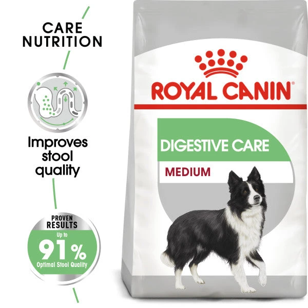 Royal Canin Dry Dog Food For Digestive Care In Medium Dogs - All Sizes 4 Royal Canin Dry Dog Food For Digestive Care In Medium Dogs - All Sizes - Image 4