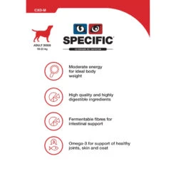 Dechra SPECIFIC™ CXD-M Adult Medium Breed Dry Dog Food -Pet Supply Store iuycmbil1xr