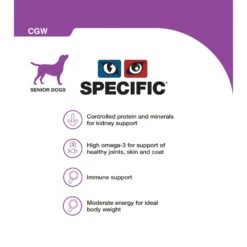 Dechra Specific CGW Senior Dog All Breeds Wet Foil Trays 6 X 300g -Pet Supply Store izmmegmllww