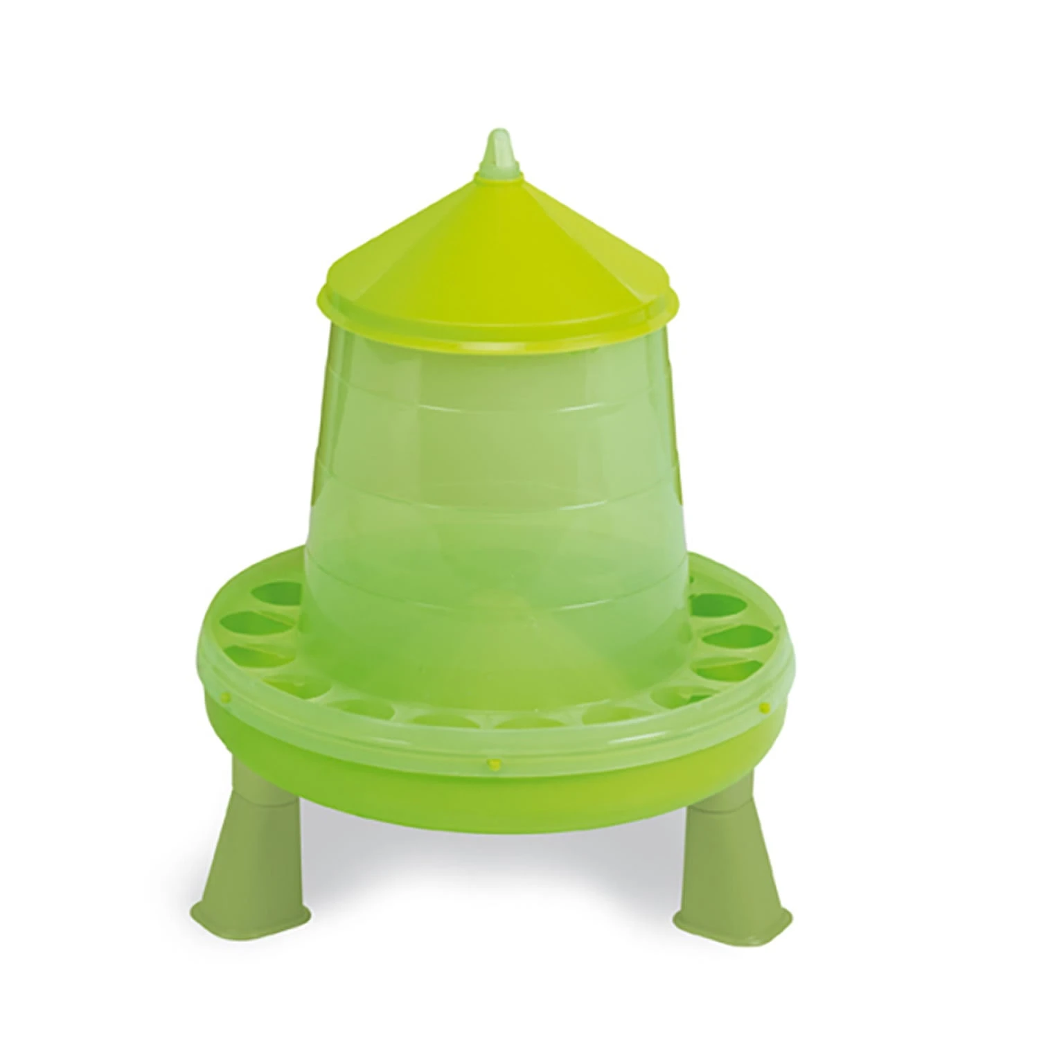 ETON Gaun Poultry Plastic Feeder With Detachable Legs 4kg- Various Colours 3 ETON Gaun Poultry Plastic Feeder With Detachable Legs 4kg- Various Colours - Image 3