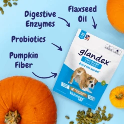 Glandex Soft Peanut Butter Chews For Anal Gland Problems In Cats & Dogs -Pet Supply Store jhbdjx24xjk
