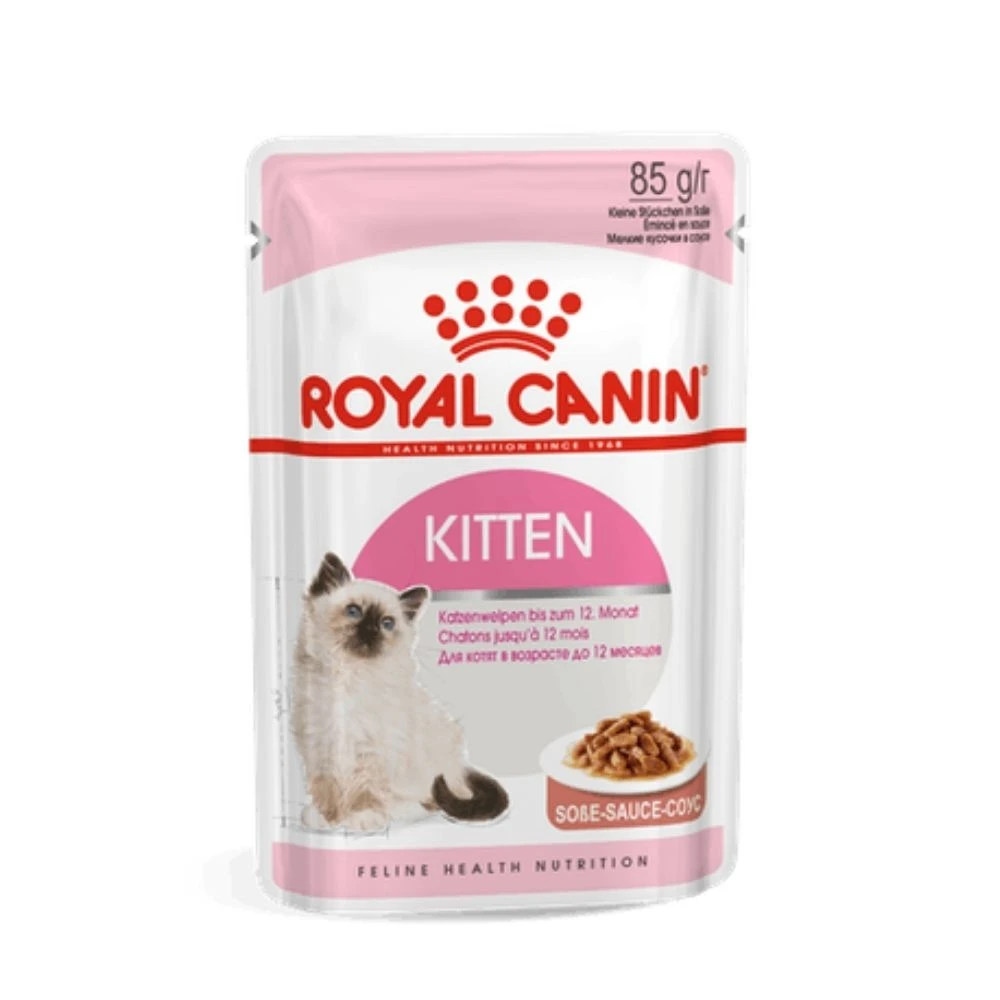 Royal Canin Wet Cat Food Kitten Pouch In Gravy 48 X 85g 2 Royal Canin Wet Cat Food Kitten Pouch In Gravy 48 X 85g - Image 2