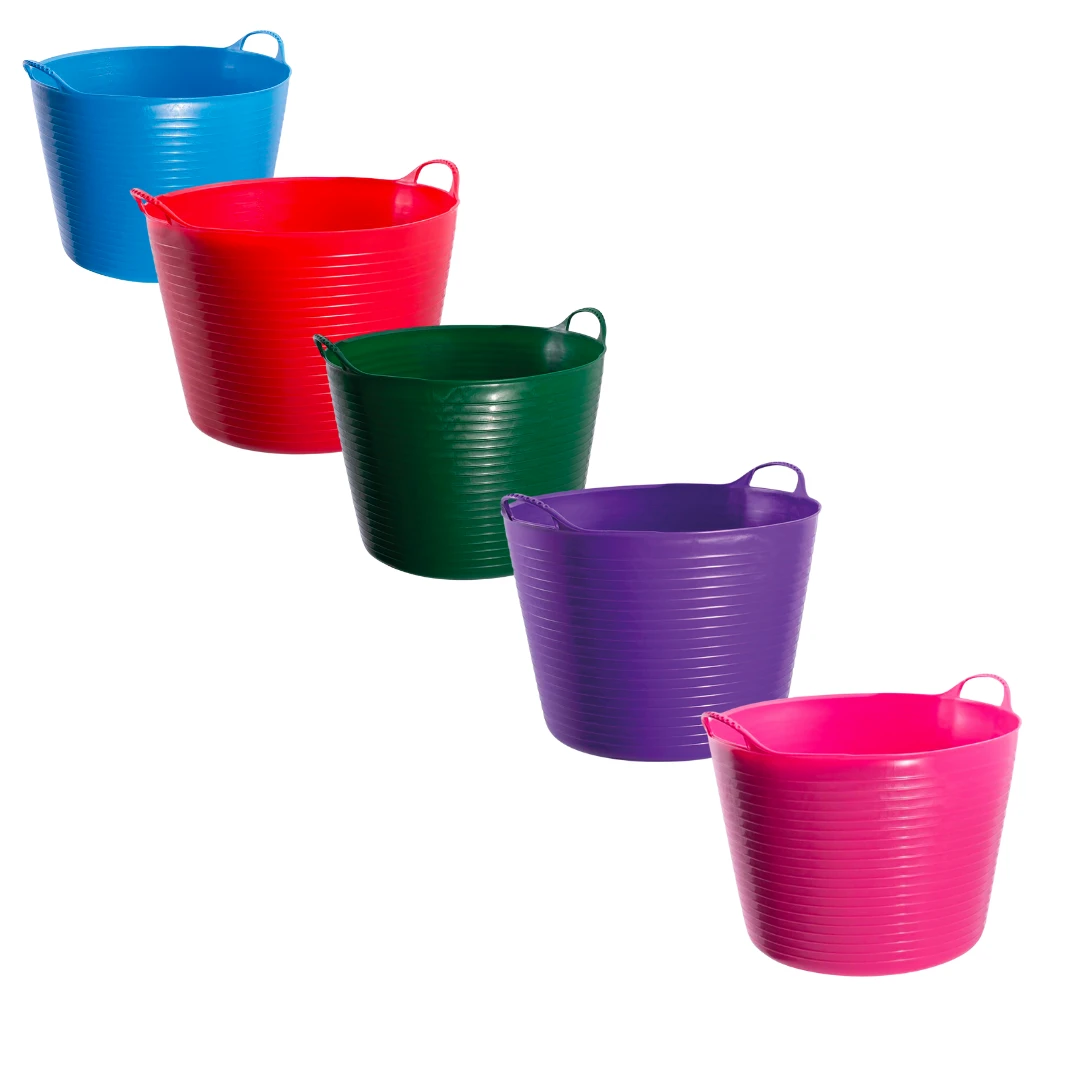 Red Gorilla Tubtrug Flexible Bucket- Large 38 Litre 1 Red Gorilla Tubtrug Flexible Bucket- Large 38 Litre