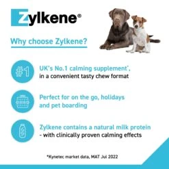 Zylkene Calming Chews For Dogs 12 Zylkene Calming Chews For Dogs -Pet Supply Store jrmt3oyknus