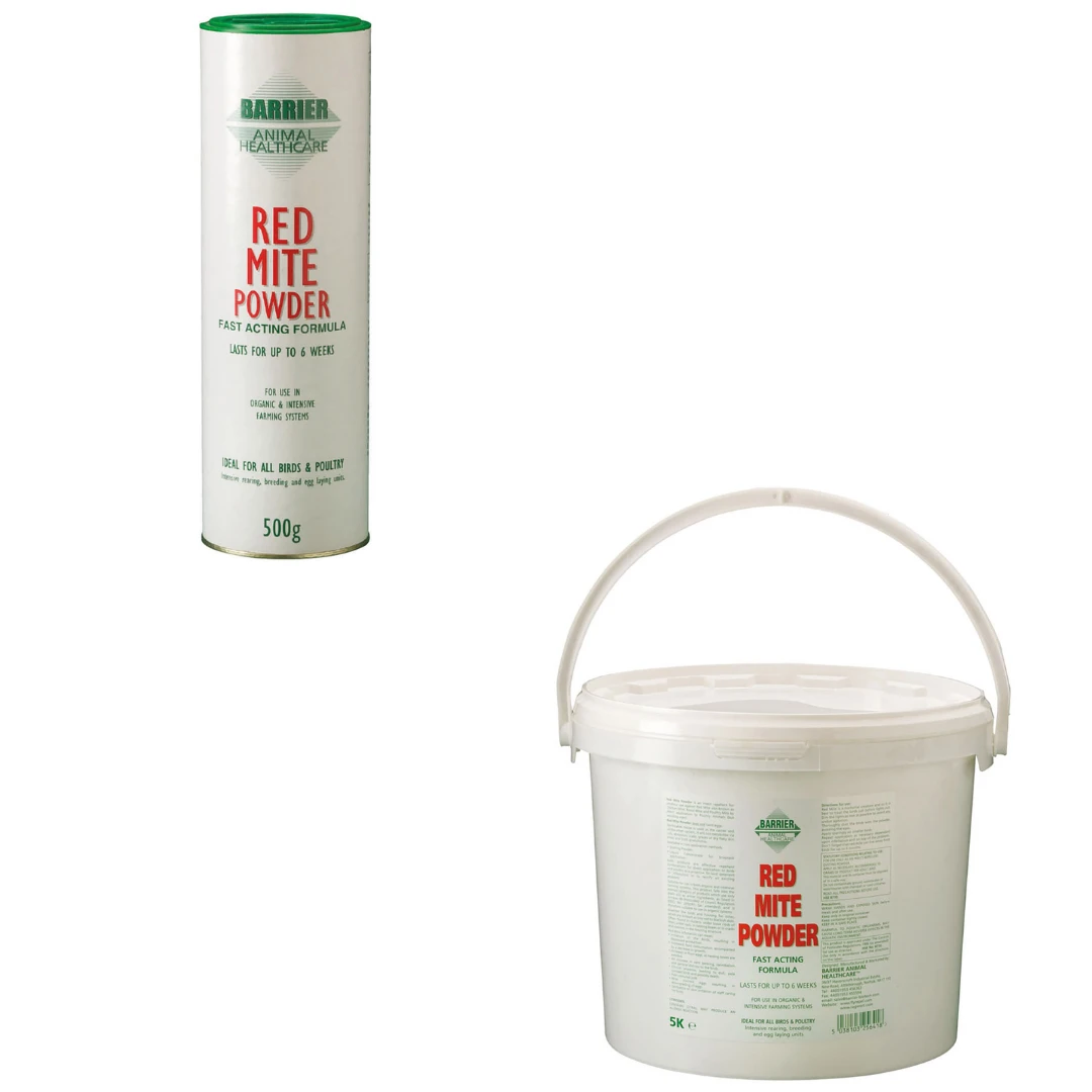 Barrier Red Mite Powder- Various Sizings 1 Barrier Red Mite Powder- Various Sizings