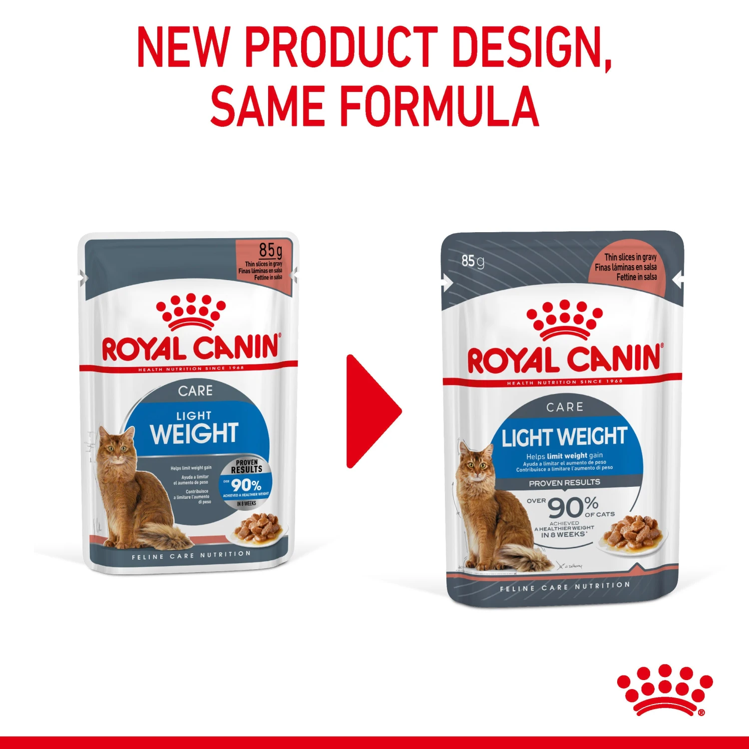 Royal Canin Wet Cat Food Ultra Light Pouch 12 X 85 G 4 Royal Canin Wet Cat Food Ultra Light Pouch 12 X 85 G - Image 4