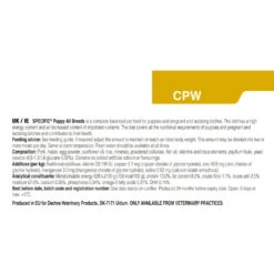 Dechra Specific CPW Puppy All Breeds Wet Dog Food 6x300g 8 Dechra Specific CPW Puppy All Breeds Wet Dog Food 6x300g -Pet Supply Store kjqsat42mr4