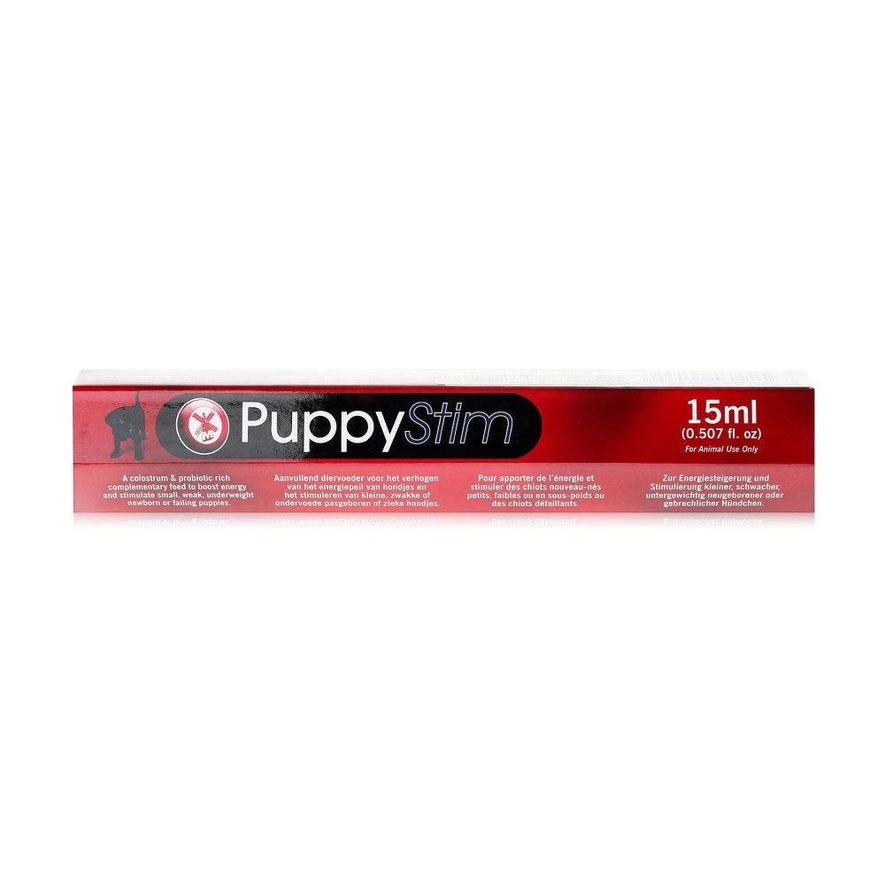 Puppystim Colostrum & Probiotic For Newborn Puppy Survival Aid 15ml 1 Puppystim Colostrum & Probiotic For Newborn Puppy Survival Aid 15ml