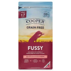 Cooper & Co Fussy Dried Adult Dog Food Salmon With Spinach And Fennel -Pet Supply Store lbtnihvtsgg