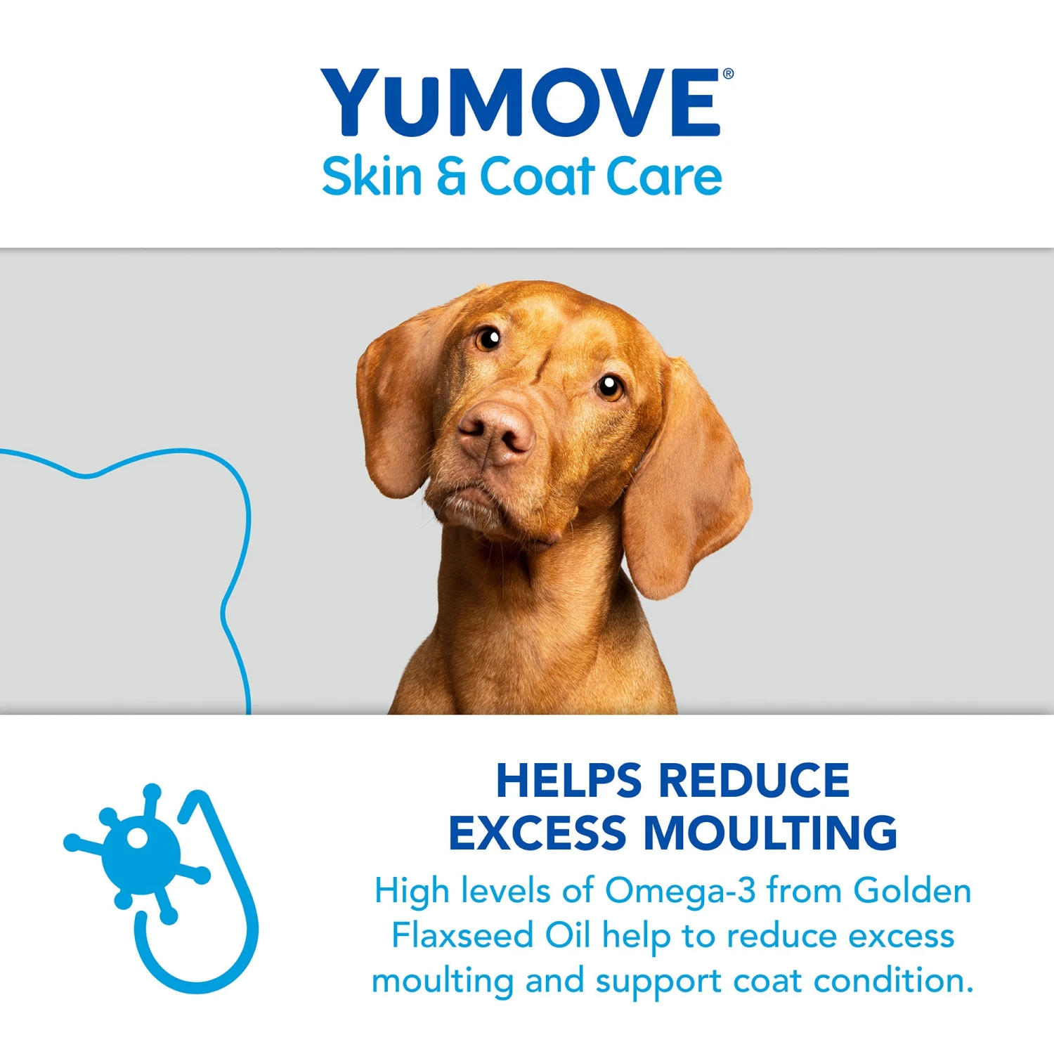YuMOVE Skin & Coat Care Moulting For Adult Dogs | 500ml 6 YuMOVE Skin & Coat Care Moulting For Adult Dogs | 500ml - Image 6