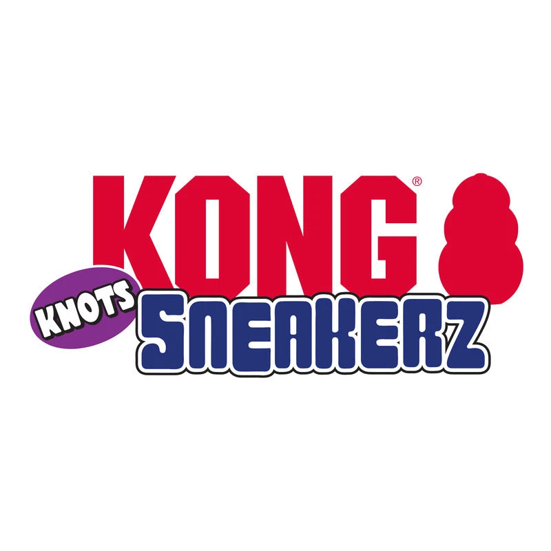 KONG Sneakerz Knots Assorted Medium 7 KONG Sneakerz Knots Assorted Medium - Image 7