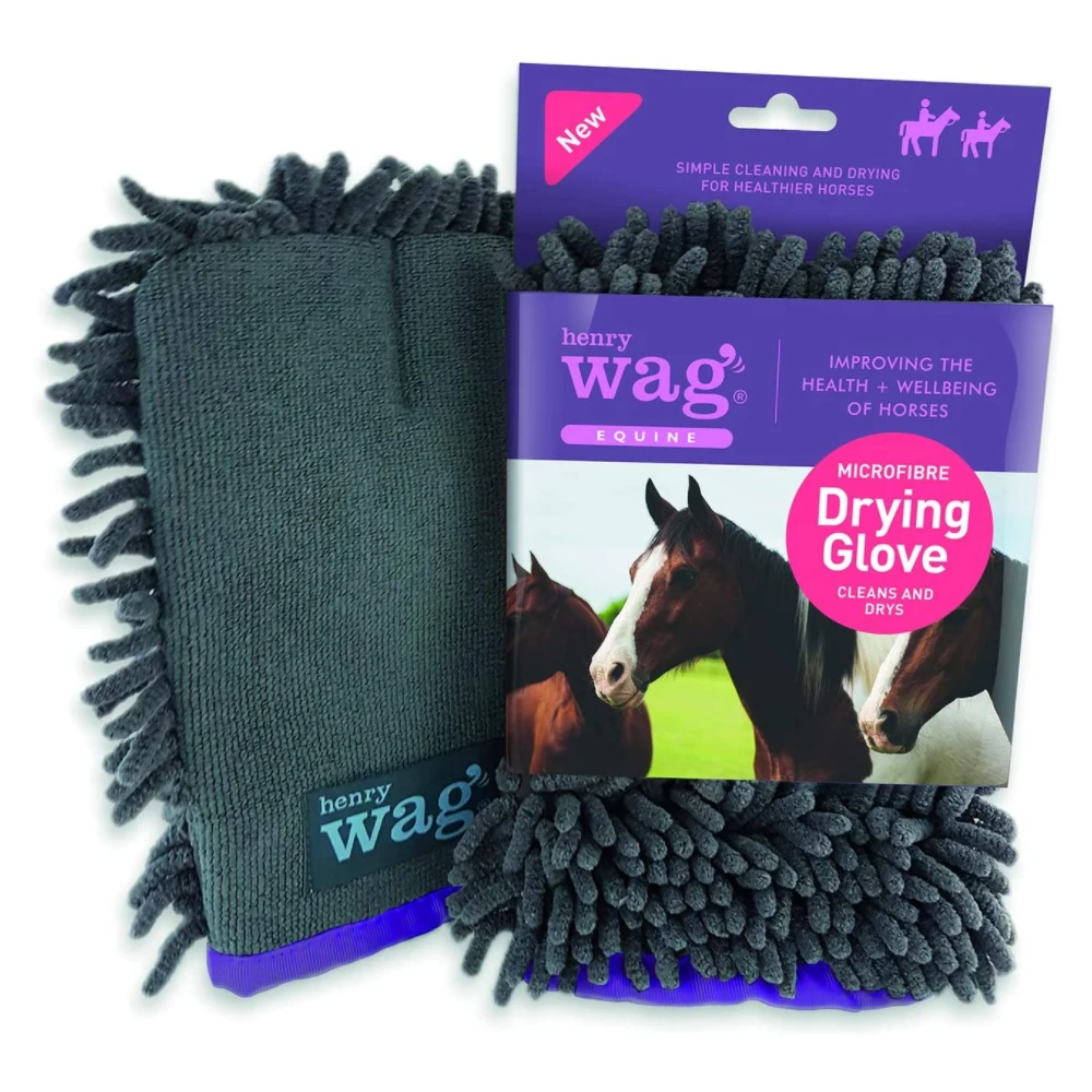Henry Wag Equine Horse Grooming Towel Cleaning Glove Accessories 3 Henry Wag Equine Horse Grooming Towel Cleaning Glove Accessories - Image 3